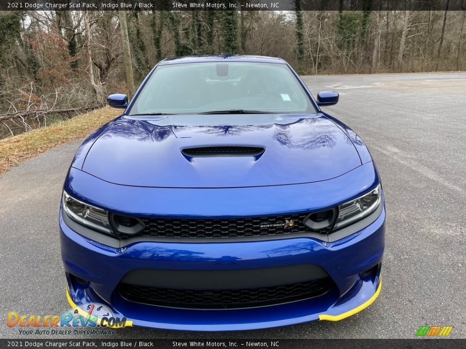 2021 Dodge Charger Scat Pack Indigo Blue / Black Photo #3