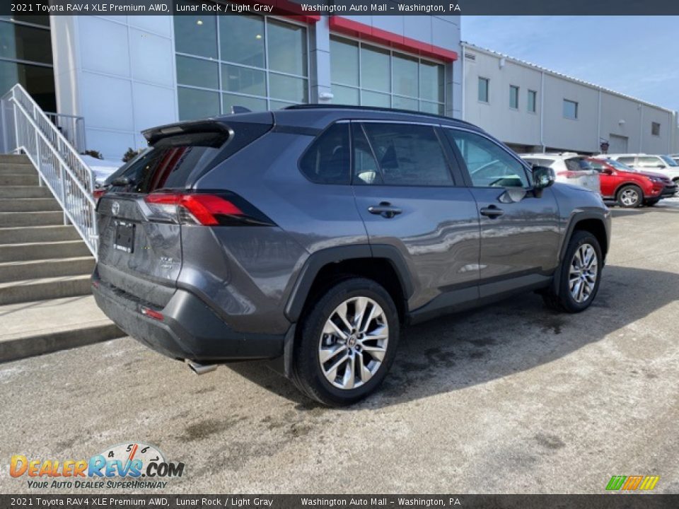 2021 Toyota RAV4 XLE Premium AWD Lunar Rock / Light Gray Photo #13