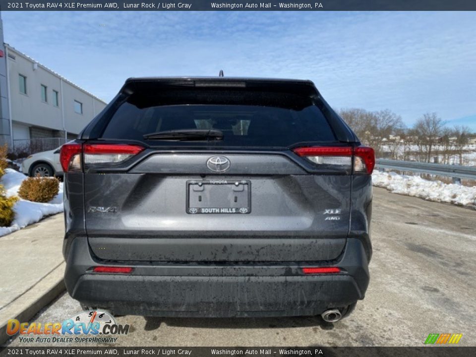 2021 Toyota RAV4 XLE Premium AWD Lunar Rock / Light Gray Photo #14