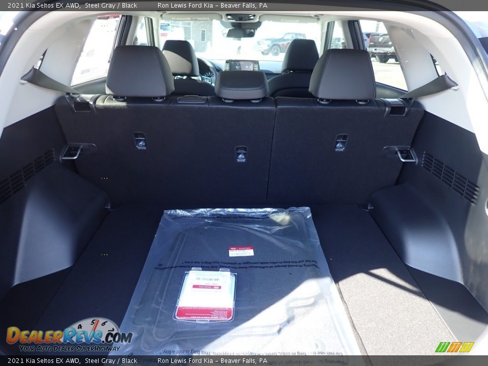 2021 Kia Seltos EX AWD Steel Gray / Black Photo #9