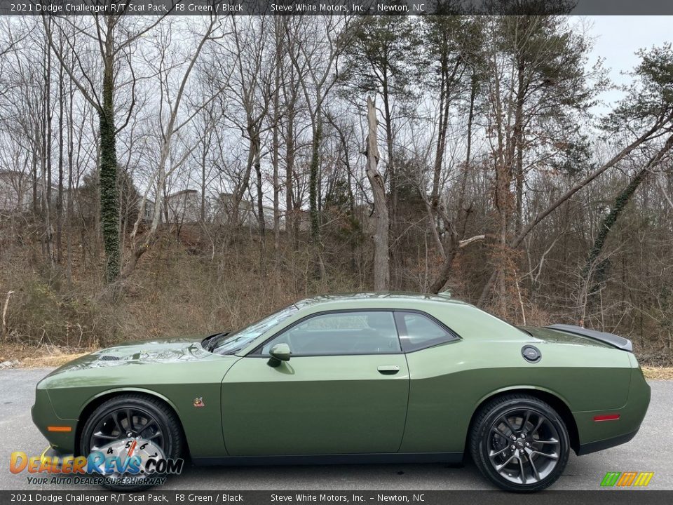 F8 Green 2021 Dodge Challenger R/T Scat Pack Photo #1