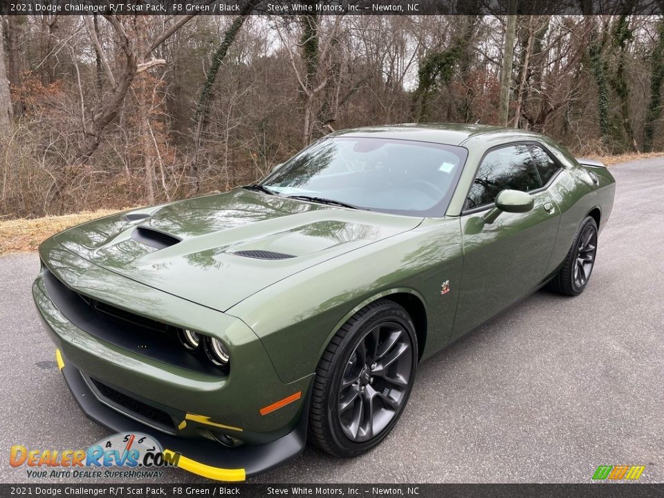 2021 Dodge Challenger R/T Scat Pack F8 Green / Black Photo #2