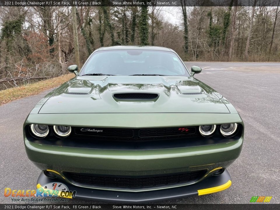 2021 Dodge Challenger R/T Scat Pack F8 Green / Black Photo #3