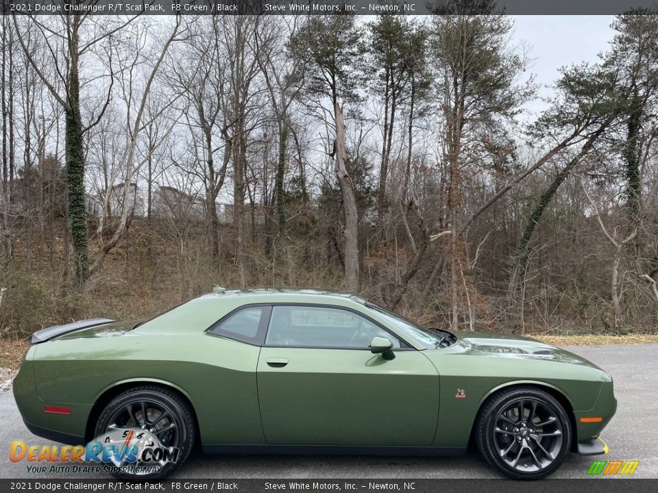 F8 Green 2021 Dodge Challenger R/T Scat Pack Photo #5