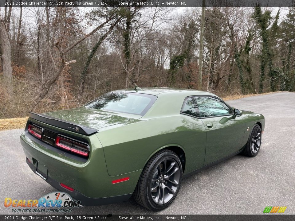 2021 Dodge Challenger R/T Scat Pack F8 Green / Black Photo #6