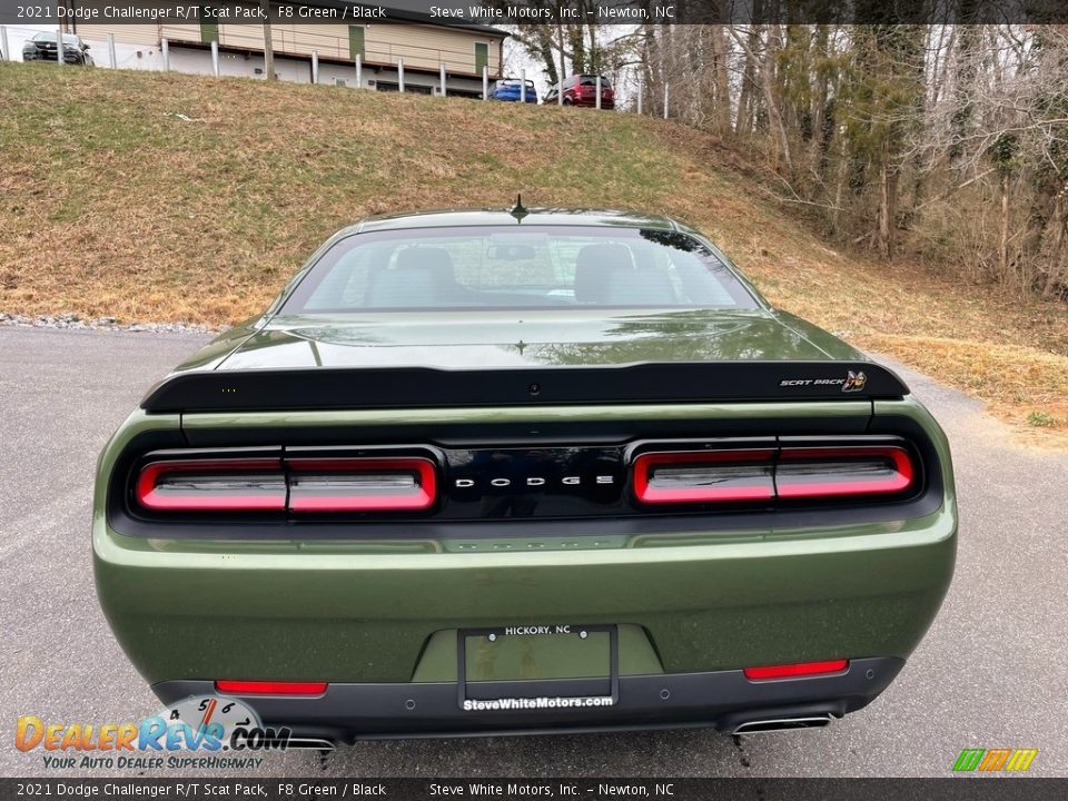 2021 Dodge Challenger R/T Scat Pack F8 Green / Black Photo #7