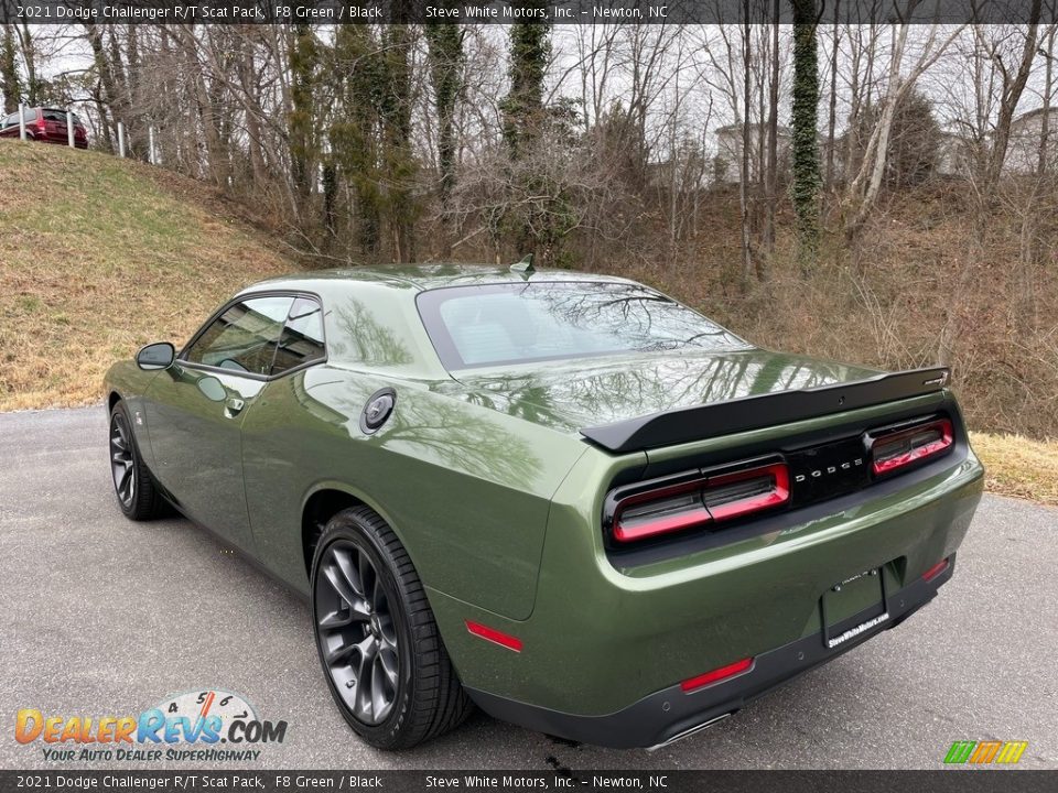 2021 Dodge Challenger R/T Scat Pack F8 Green / Black Photo #8