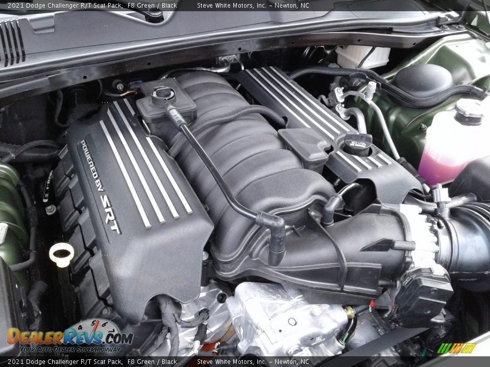 2021 Dodge Challenger R/T Scat Pack 392 SRT 6.4 Liter HEMI OHV-16 Valve VVT MDS V8 Engine Photo #9