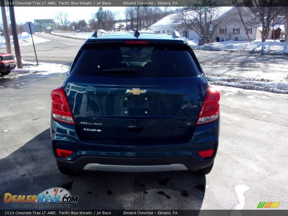 2019 Chevrolet Trax LT AWD Pacific Blue Metallic / Jet Black Photo #4