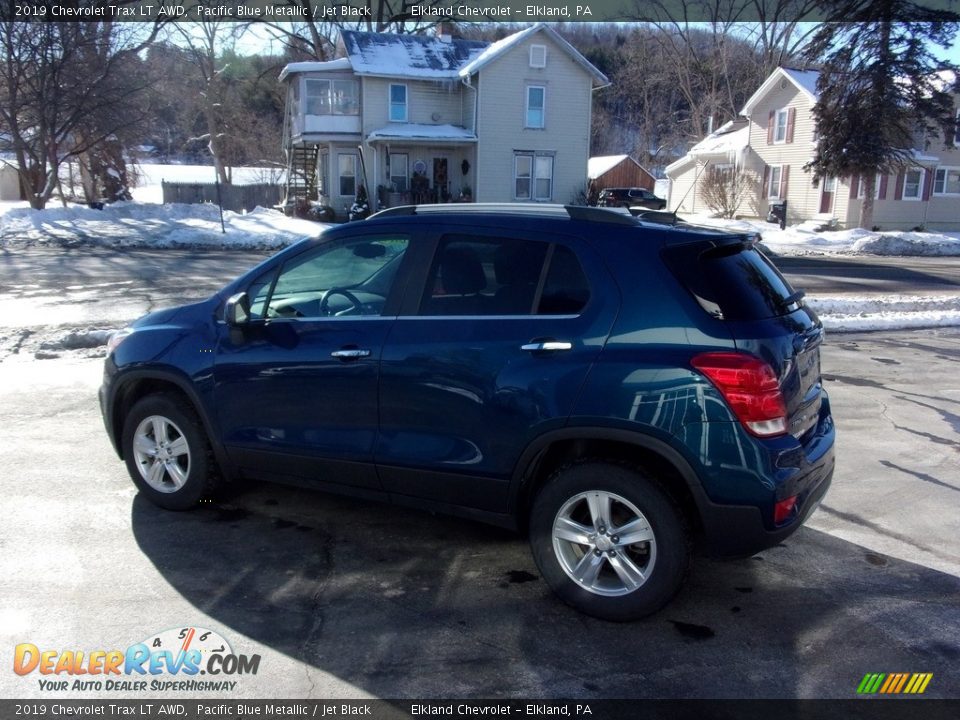 2019 Chevrolet Trax LT AWD Pacific Blue Metallic / Jet Black Photo #5