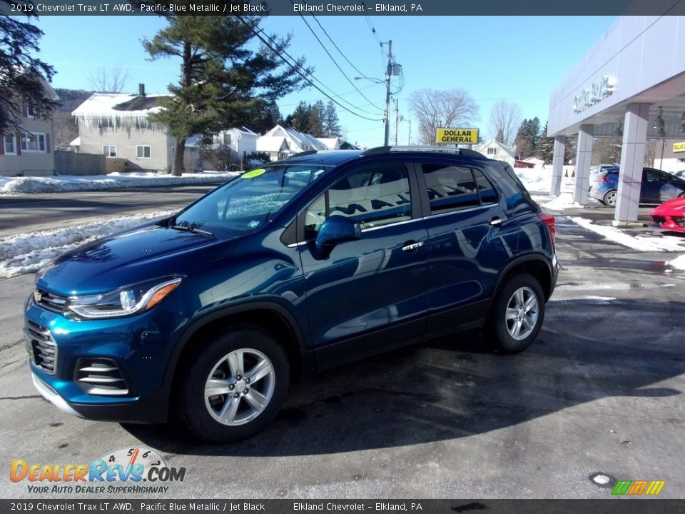 2019 Chevrolet Trax LT AWD Pacific Blue Metallic / Jet Black Photo #6