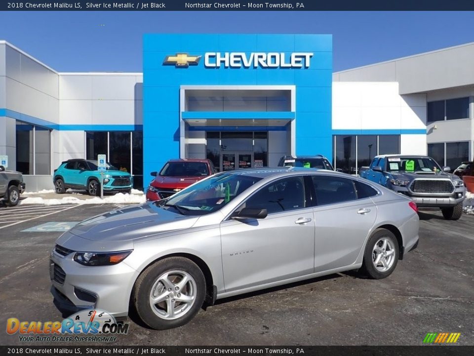 2018 Chevrolet Malibu LS Silver Ice Metallic / Jet Black Photo #1