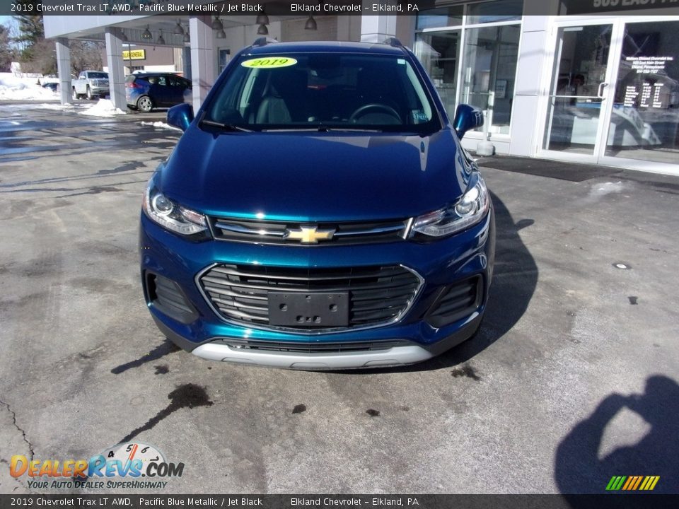 2019 Chevrolet Trax LT AWD Pacific Blue Metallic / Jet Black Photo #7