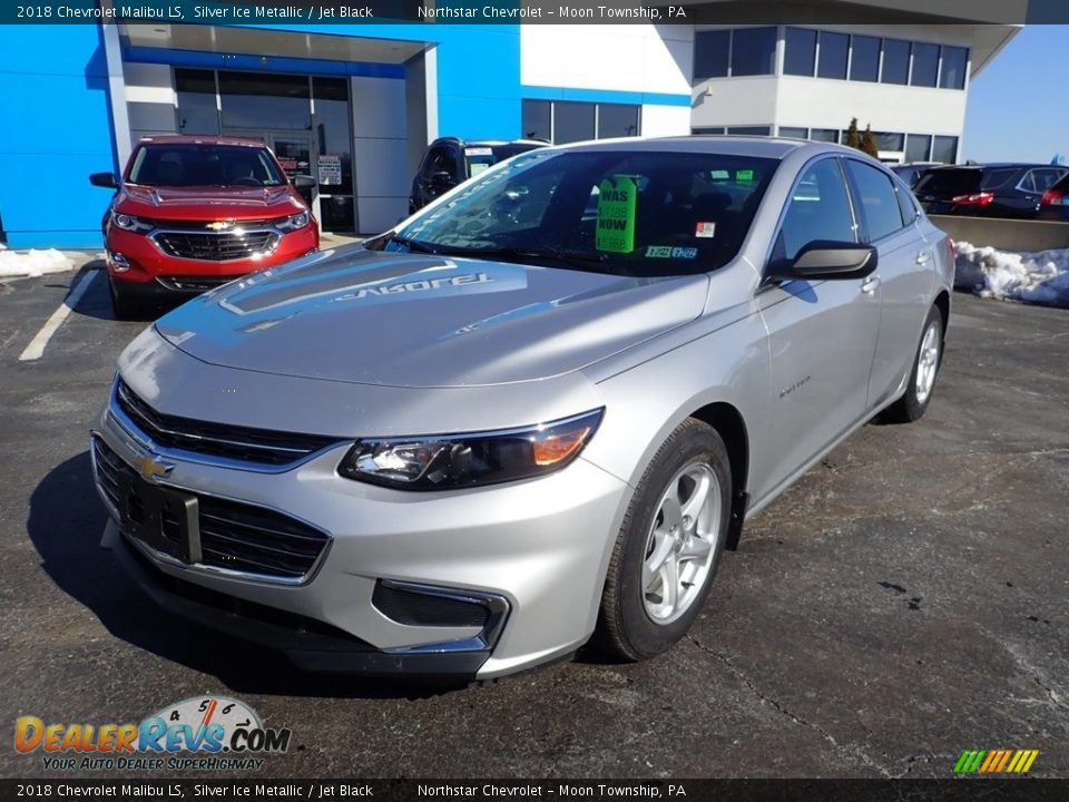 2018 Chevrolet Malibu LS Silver Ice Metallic / Jet Black Photo #2