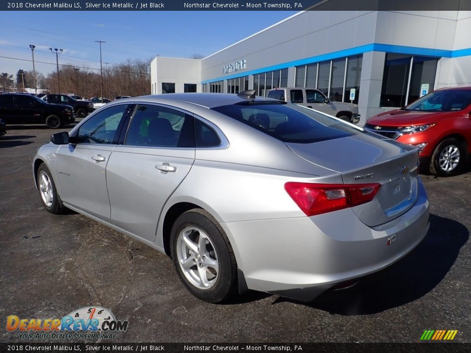 2018 Chevrolet Malibu LS Silver Ice Metallic / Jet Black Photo #4