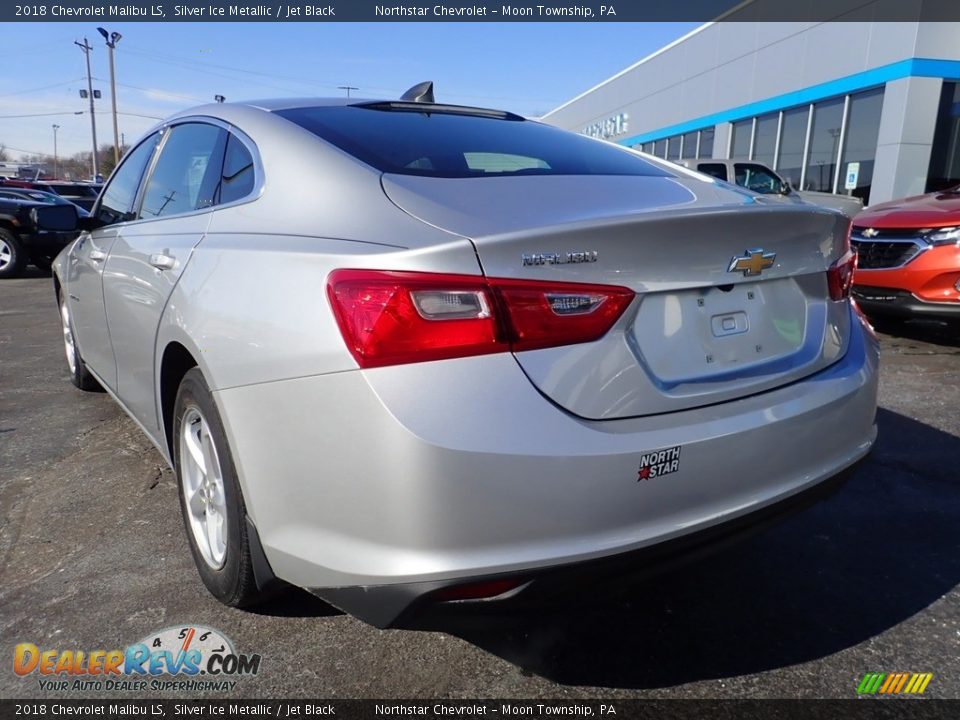 2018 Chevrolet Malibu LS Silver Ice Metallic / Jet Black Photo #5