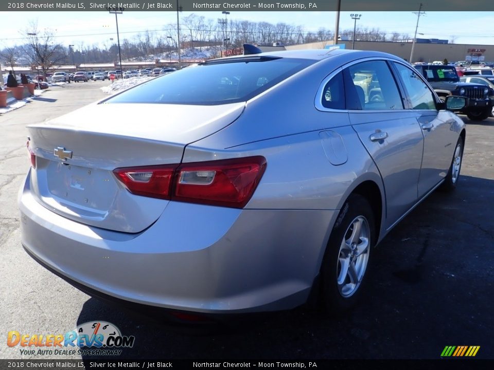 2018 Chevrolet Malibu LS Silver Ice Metallic / Jet Black Photo #8