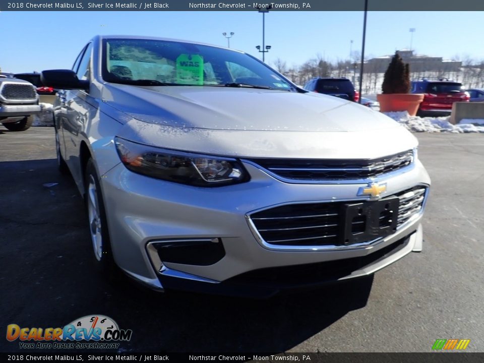 2018 Chevrolet Malibu LS Silver Ice Metallic / Jet Black Photo #12