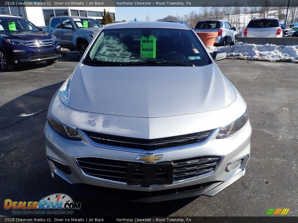 2018 Chevrolet Malibu LS Silver Ice Metallic / Jet Black Photo #13