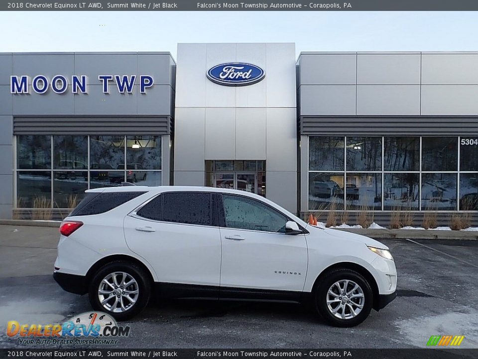 2018 Chevrolet Equinox LT AWD Summit White / Jet Black Photo #1