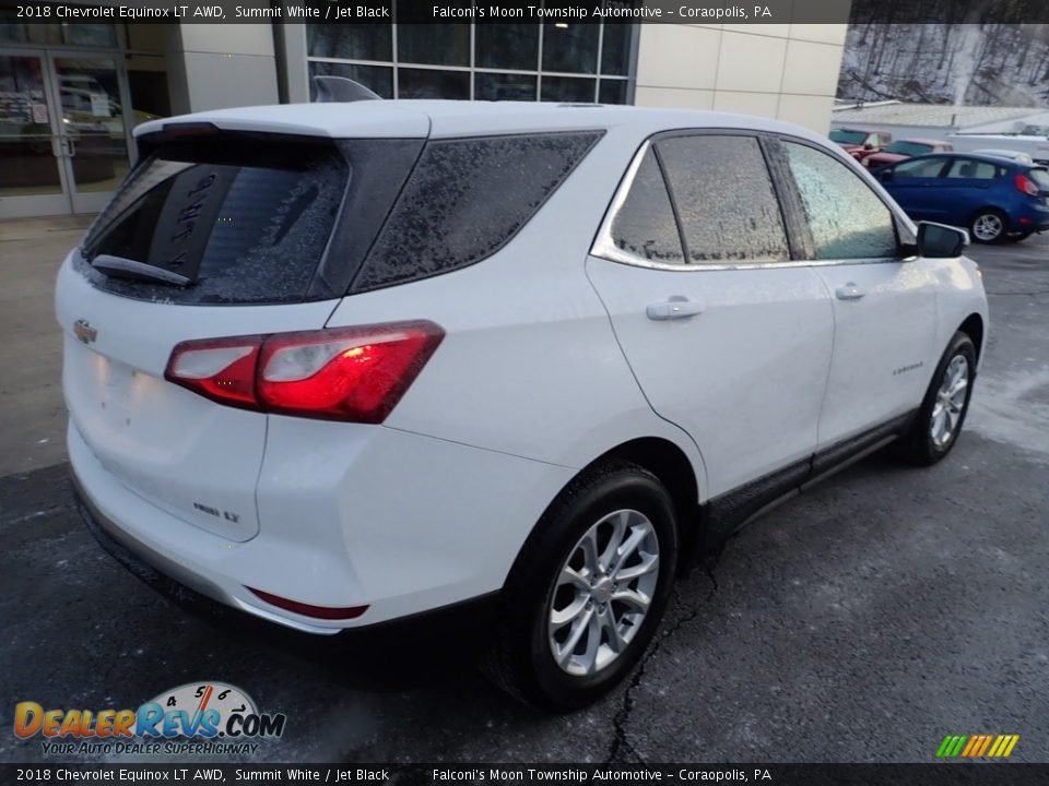 2018 Chevrolet Equinox LT AWD Summit White / Jet Black Photo #2