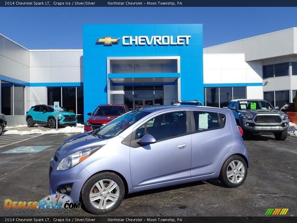 2014 Chevrolet Spark LT Grape Ice / Silver/Silver Photo #1