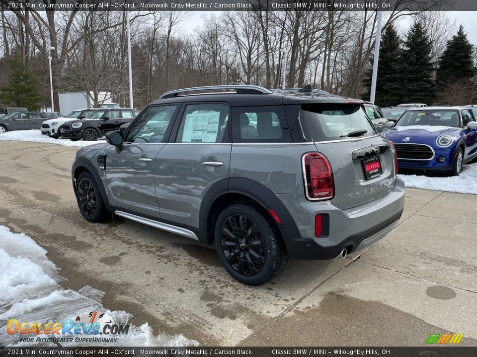 2021 Mini Countryman Cooper All4 -Oxford Moonwalk Gray Metallic / Carbon Black Photo #2