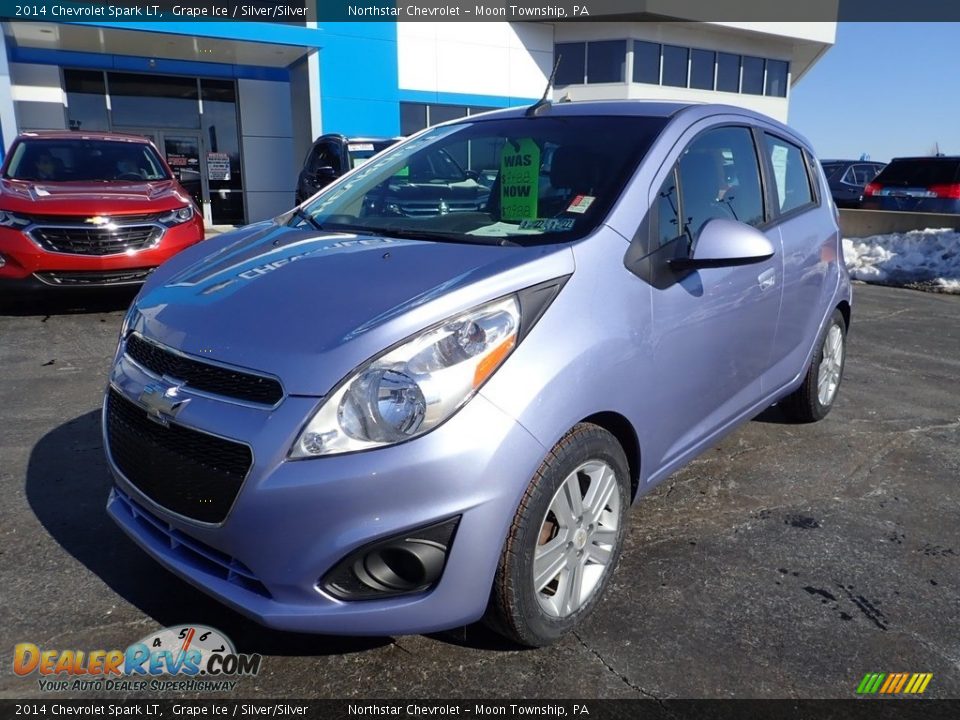 2014 Chevrolet Spark LT Grape Ice / Silver/Silver Photo #2