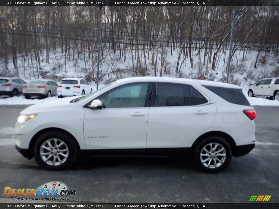 2018 Chevrolet Equinox LT AWD Summit White / Jet Black Photo #6