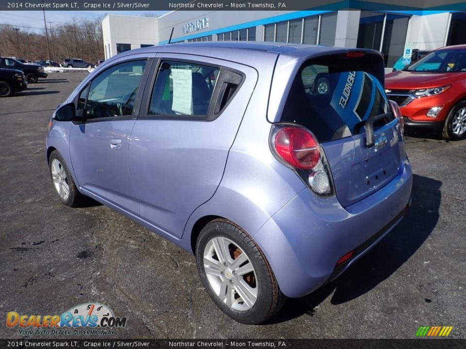 2014 Chevrolet Spark LT Grape Ice / Silver/Silver Photo #4