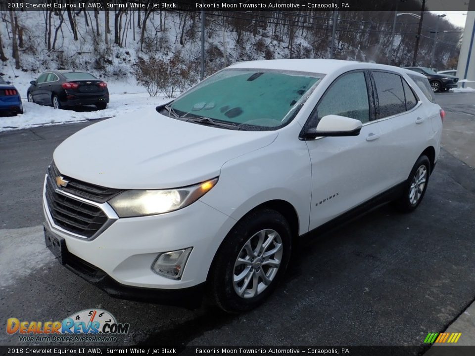 2018 Chevrolet Equinox LT AWD Summit White / Jet Black Photo #7