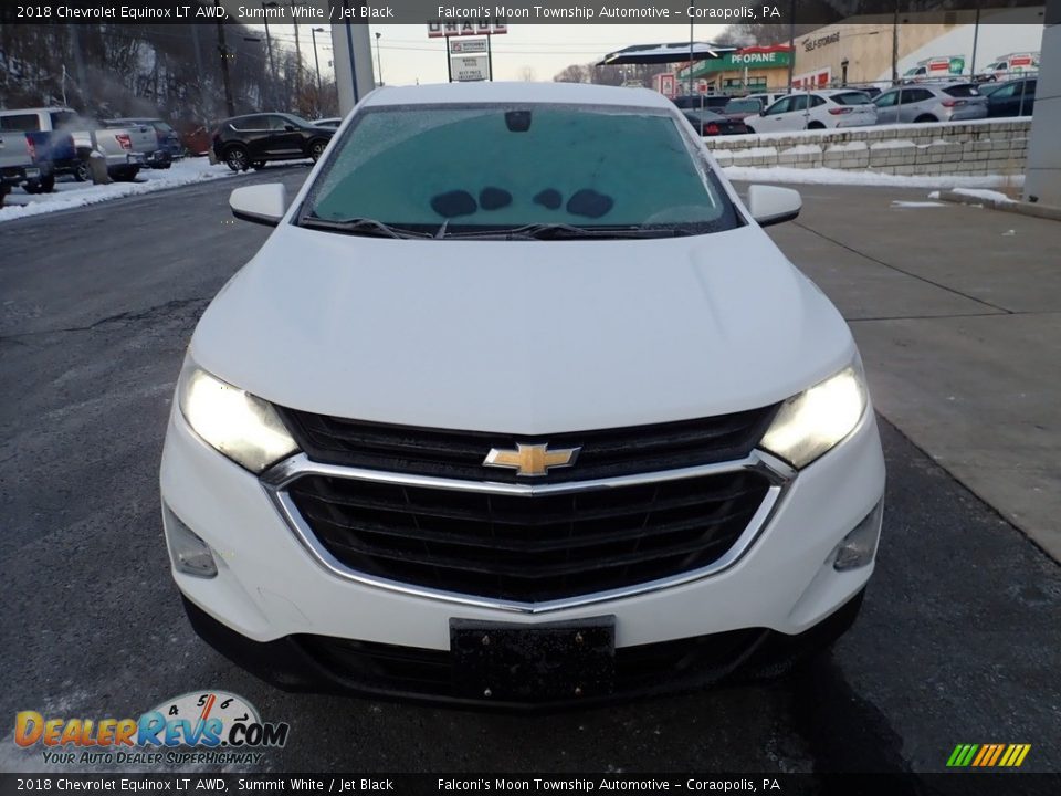 2018 Chevrolet Equinox LT AWD Summit White / Jet Black Photo #8