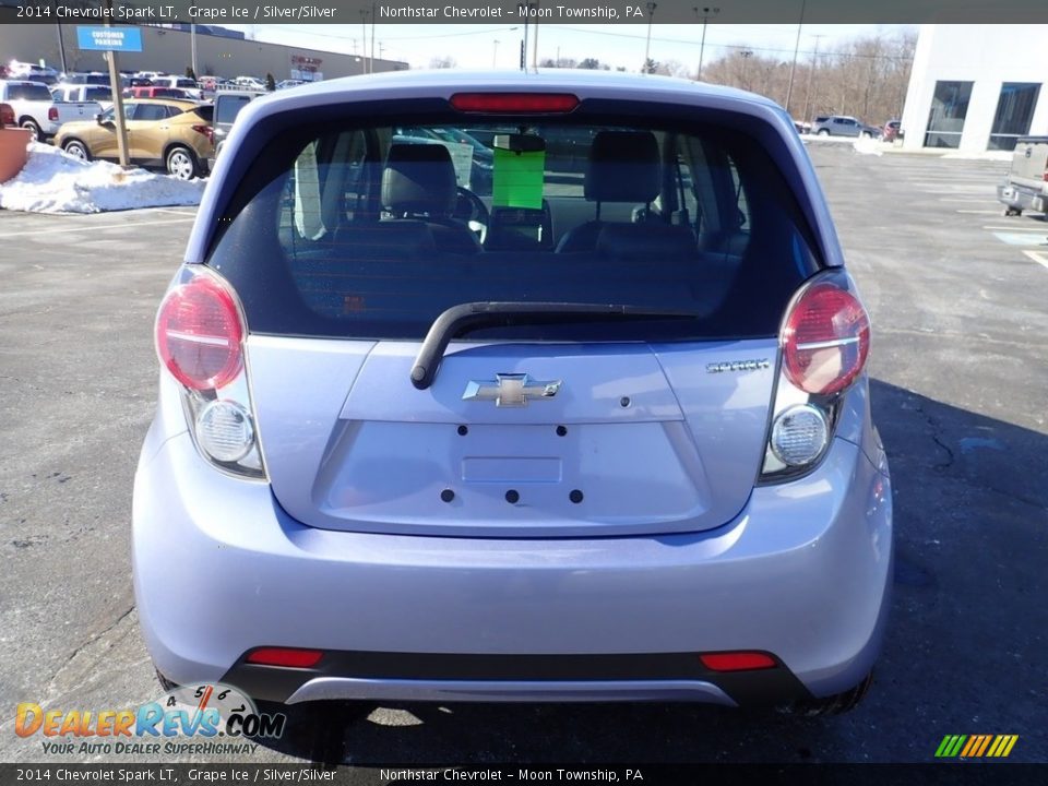 2014 Chevrolet Spark LT Grape Ice / Silver/Silver Photo #6