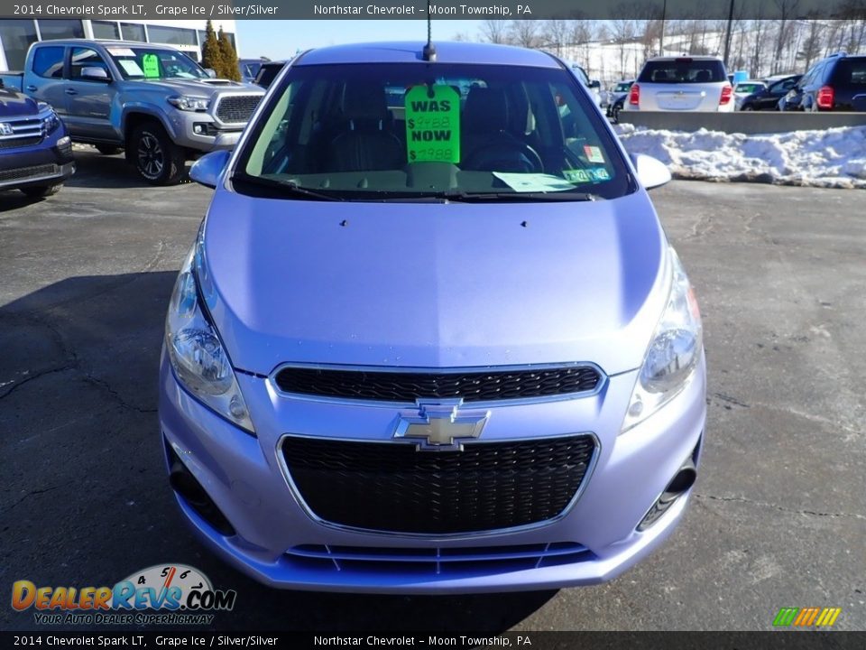 2014 Chevrolet Spark LT Grape Ice / Silver/Silver Photo #13