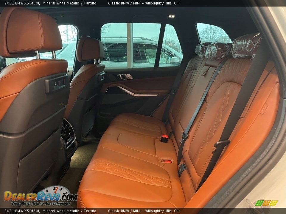 Rear Seat of 2021 BMW X5 M50i Photo #4