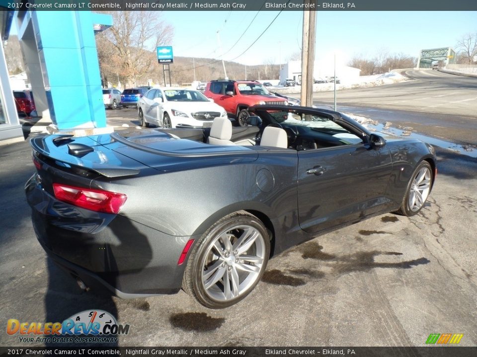 2017 Chevrolet Camaro LT Convertible Nightfall Gray Metallic / Medium Ash Gray Photo #36