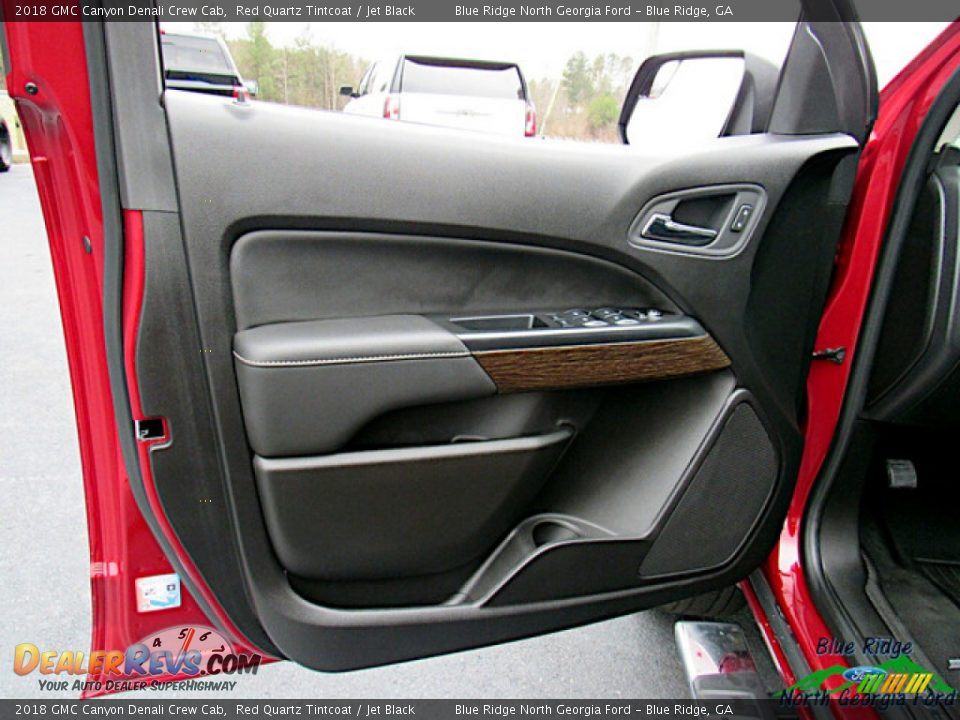 Door Panel of 2018 GMC Canyon Denali Crew Cab Photo #10