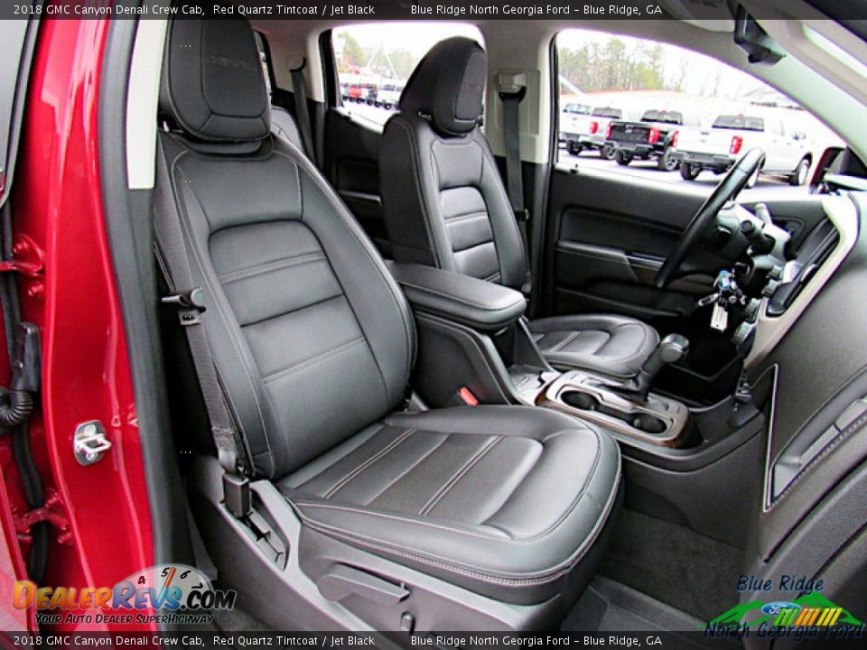 Front Seat of 2018 GMC Canyon Denali Crew Cab Photo #12