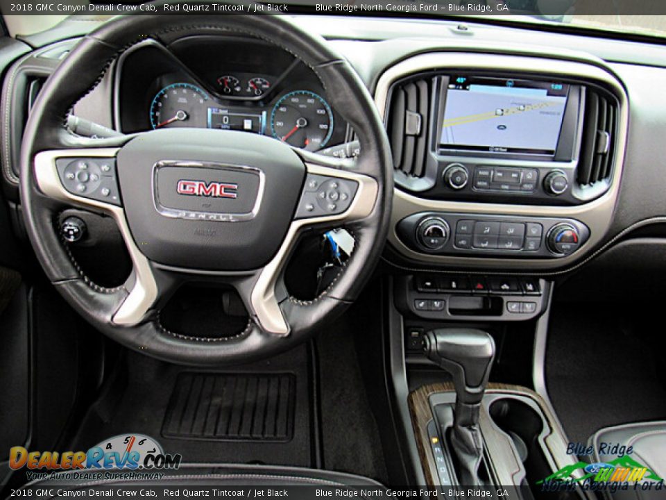 Dashboard of 2018 GMC Canyon Denali Crew Cab Photo #15