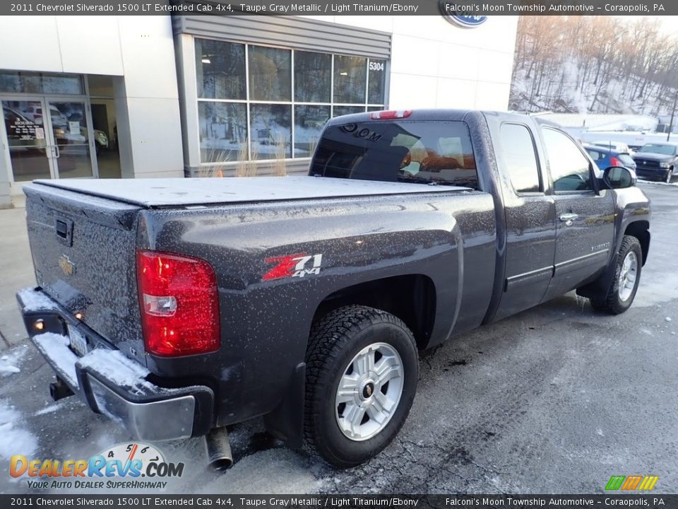 2011 Chevrolet Silverado 1500 LT Extended Cab 4x4 Taupe Gray Metallic / Light Titanium/Ebony Photo #2