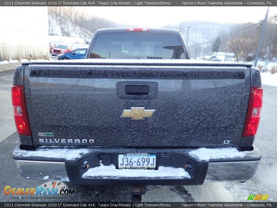 2011 Chevrolet Silverado 1500 LT Extended Cab 4x4 Taupe Gray Metallic / Light Titanium/Ebony Photo #3