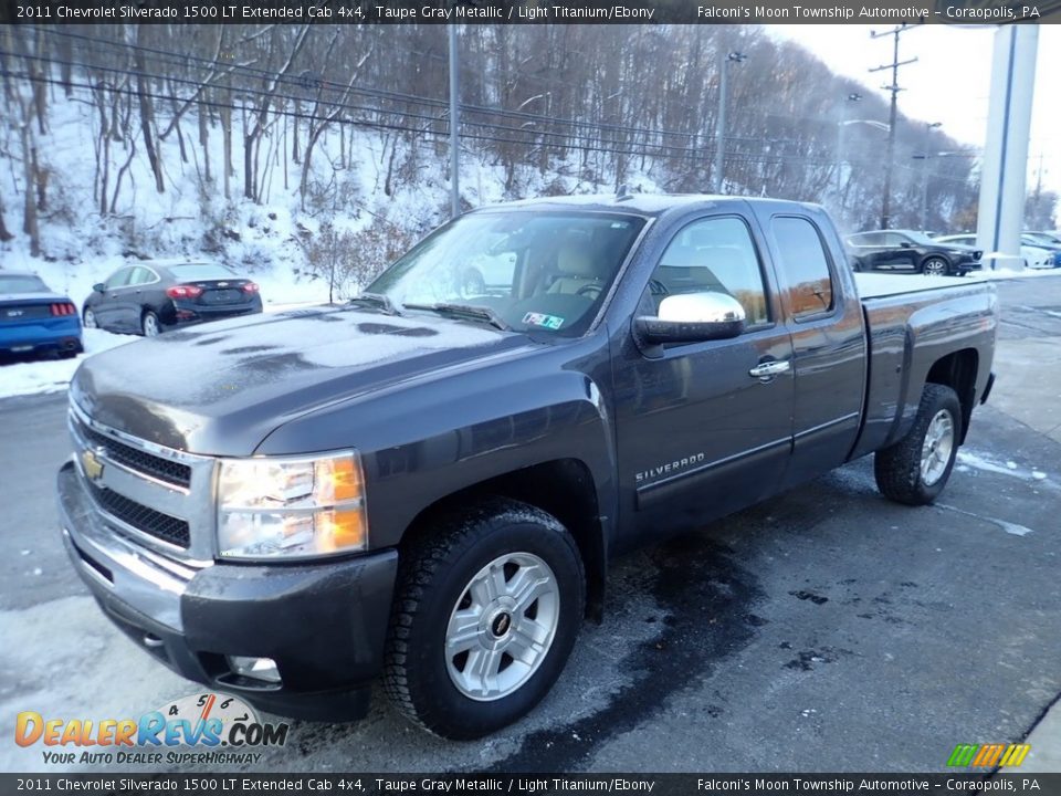 2011 Chevrolet Silverado 1500 LT Extended Cab 4x4 Taupe Gray Metallic / Light Titanium/Ebony Photo #6