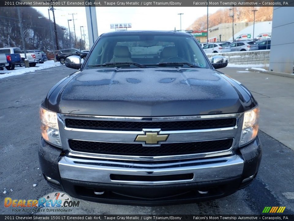 2011 Chevrolet Silverado 1500 LT Extended Cab 4x4 Taupe Gray Metallic / Light Titanium/Ebony Photo #7