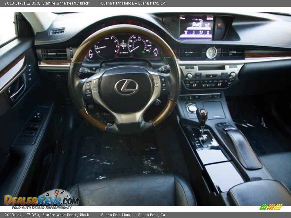 2013 Lexus ES 350 Starfire White Pearl / Black Photo #5