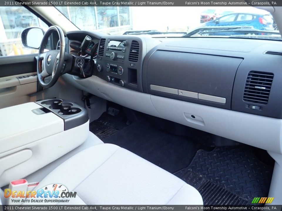 2011 Chevrolet Silverado 1500 LT Extended Cab 4x4 Taupe Gray Metallic / Light Titanium/Ebony Photo #11