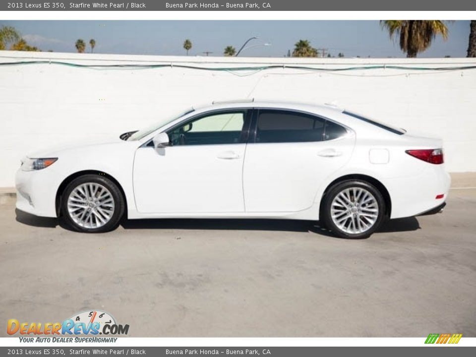 2013 Lexus ES 350 Starfire White Pearl / Black Photo #8