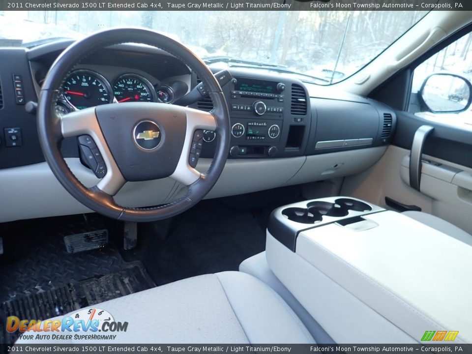 2011 Chevrolet Silverado 1500 LT Extended Cab 4x4 Taupe Gray Metallic / Light Titanium/Ebony Photo #17