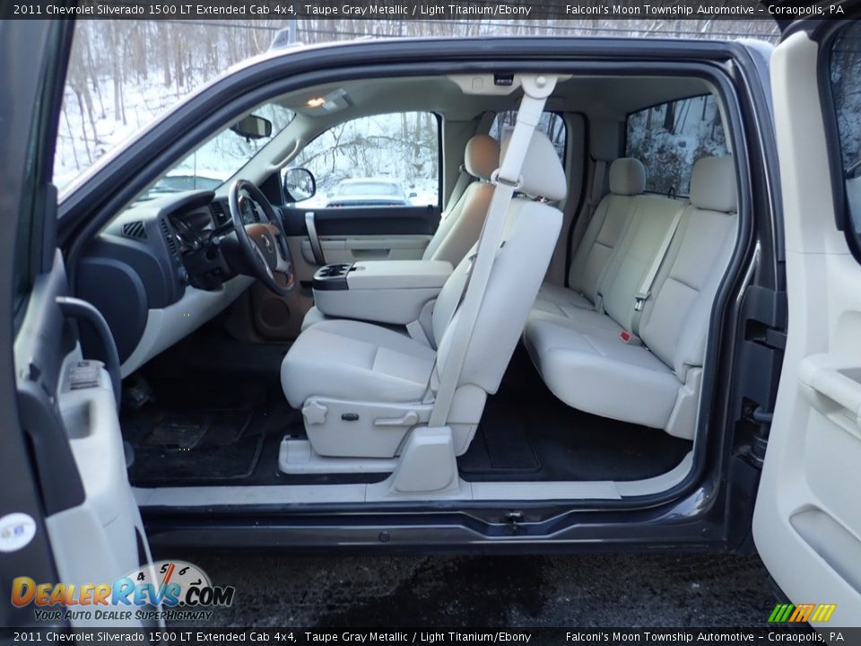 2011 Chevrolet Silverado 1500 LT Extended Cab 4x4 Taupe Gray Metallic / Light Titanium/Ebony Photo #18