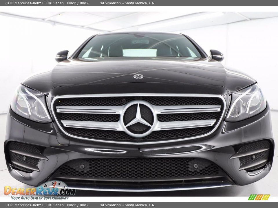 2018 Mercedes-Benz E 300 Sedan Black / Black Photo #15
