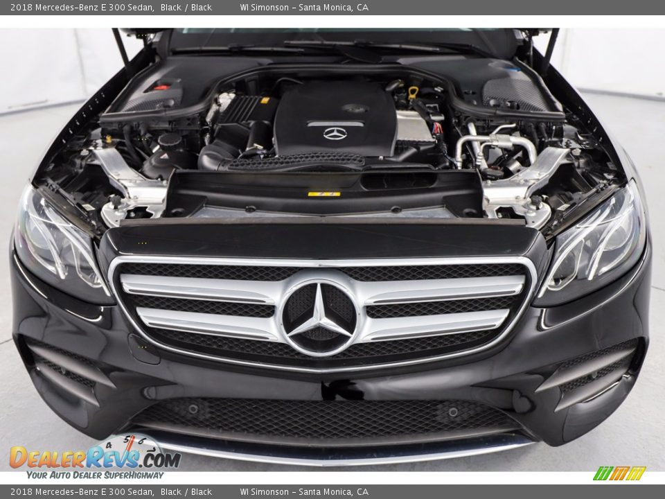 2018 Mercedes-Benz E 300 Sedan Black / Black Photo #16